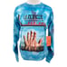 La Detresse Revolve Womens Amnesia Pullover Sweatshirt Blueberry Mystic Size XS