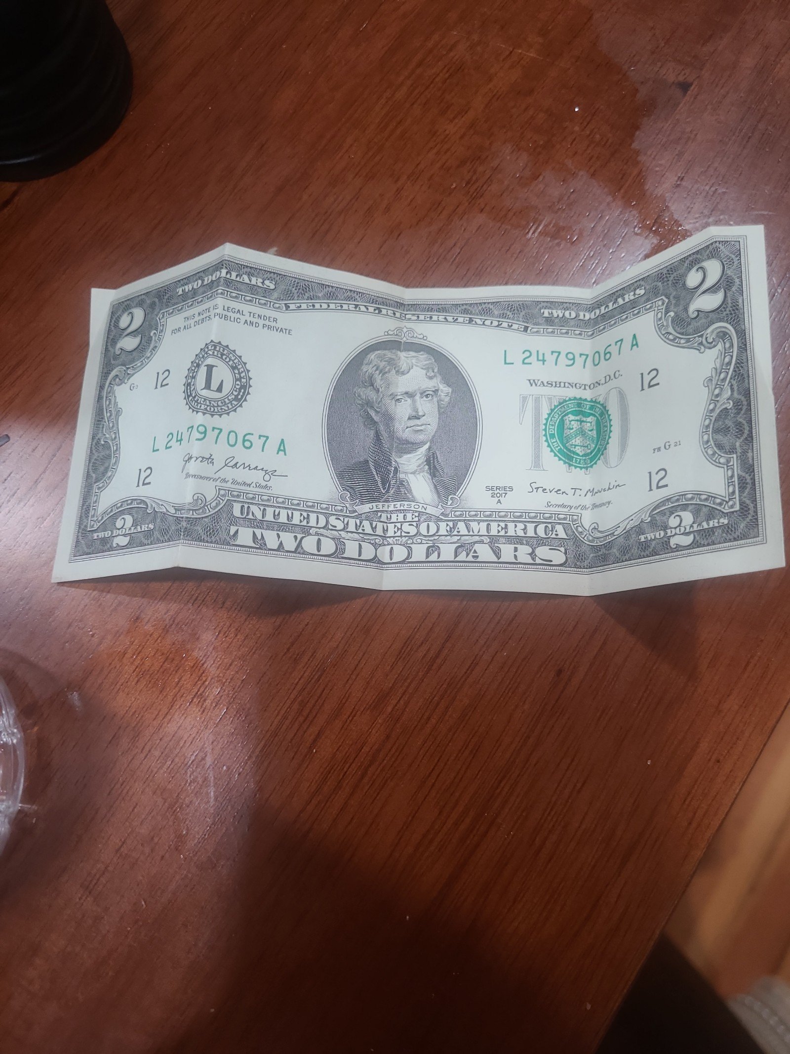 $2 bill