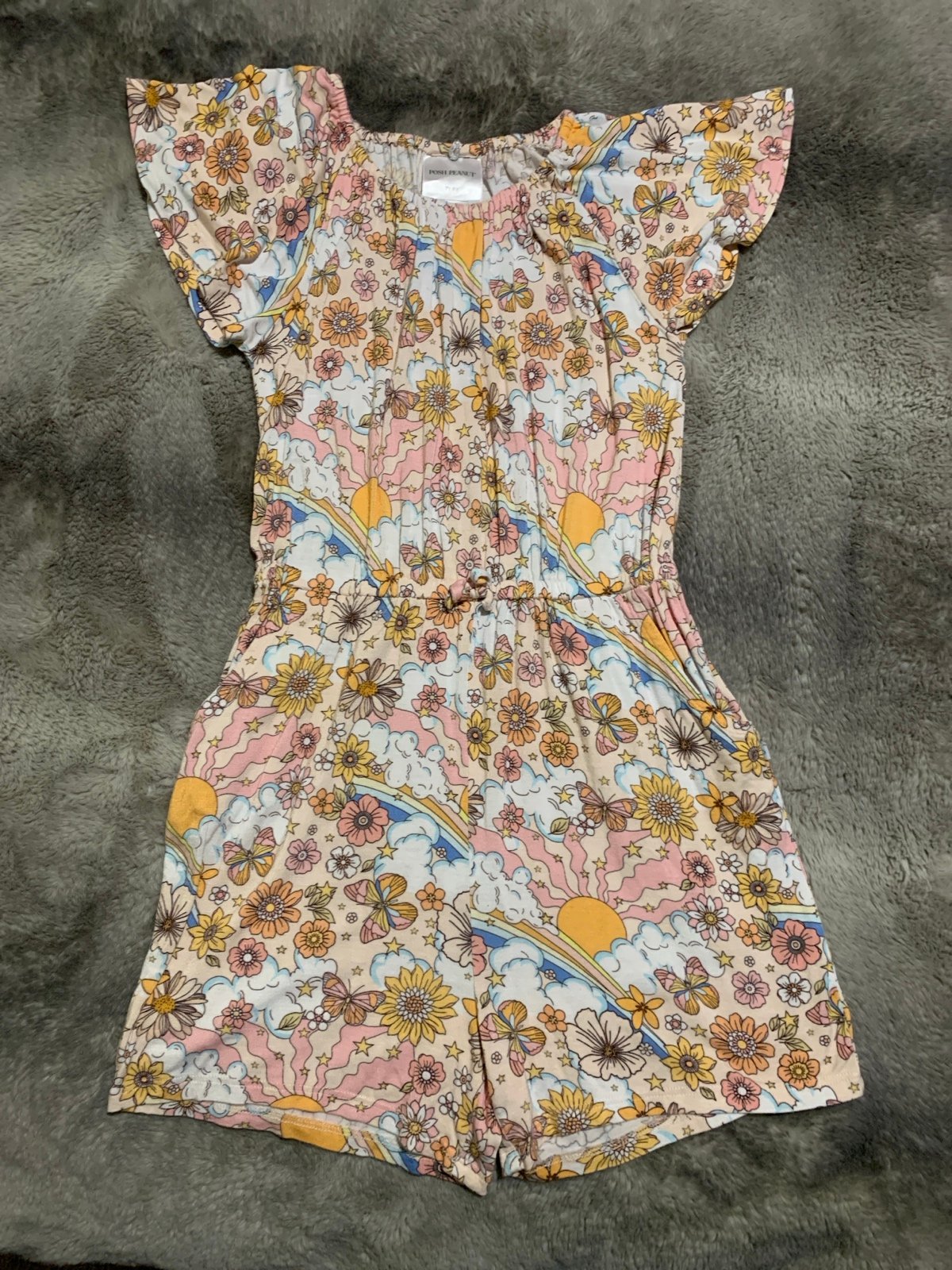 Posh Peanut Dolly Romper Size 7/8