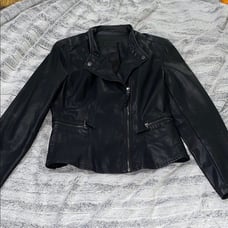 Blank NYC Black Leather Jacket