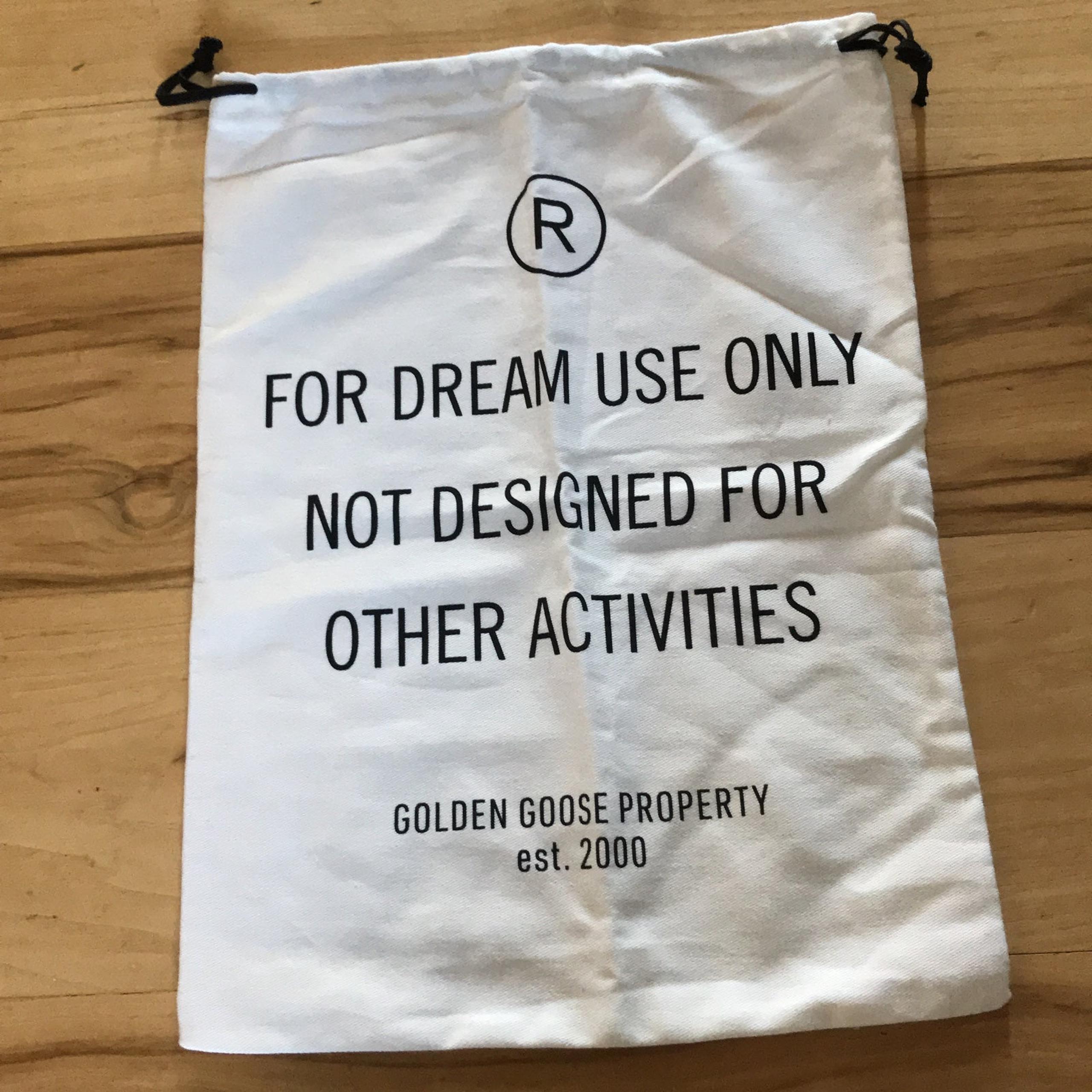 Authentic Golden Goose Dust Bag, NEW