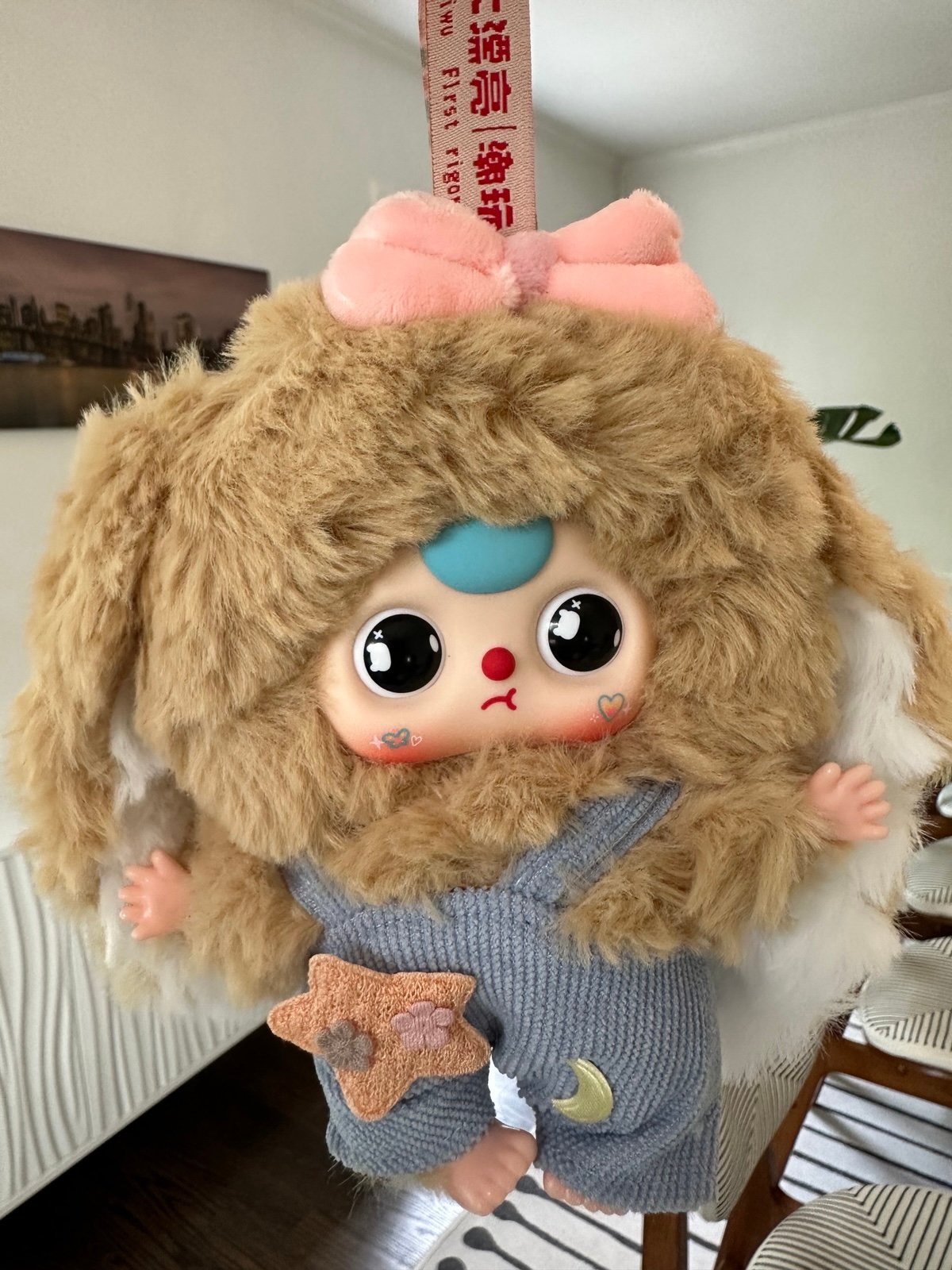 Baby Three Macaron - Brown Bunny