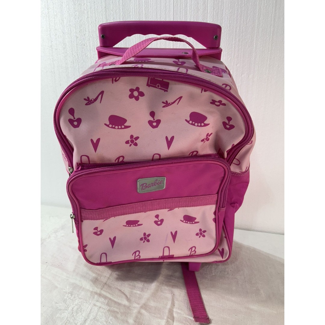 Barbie 17 Roller Backpack w/Wheels And Handle