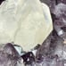 Amethyst With Calcite