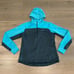 NIKE Gray Blue Dri-Fit Half-Zip Fleece Pullover Running Active Hoodie Size Large