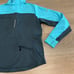 NIKE Gray Blue Dri-Fit Half-Zip Fleece Pullover Running Active Hoodie Size Large