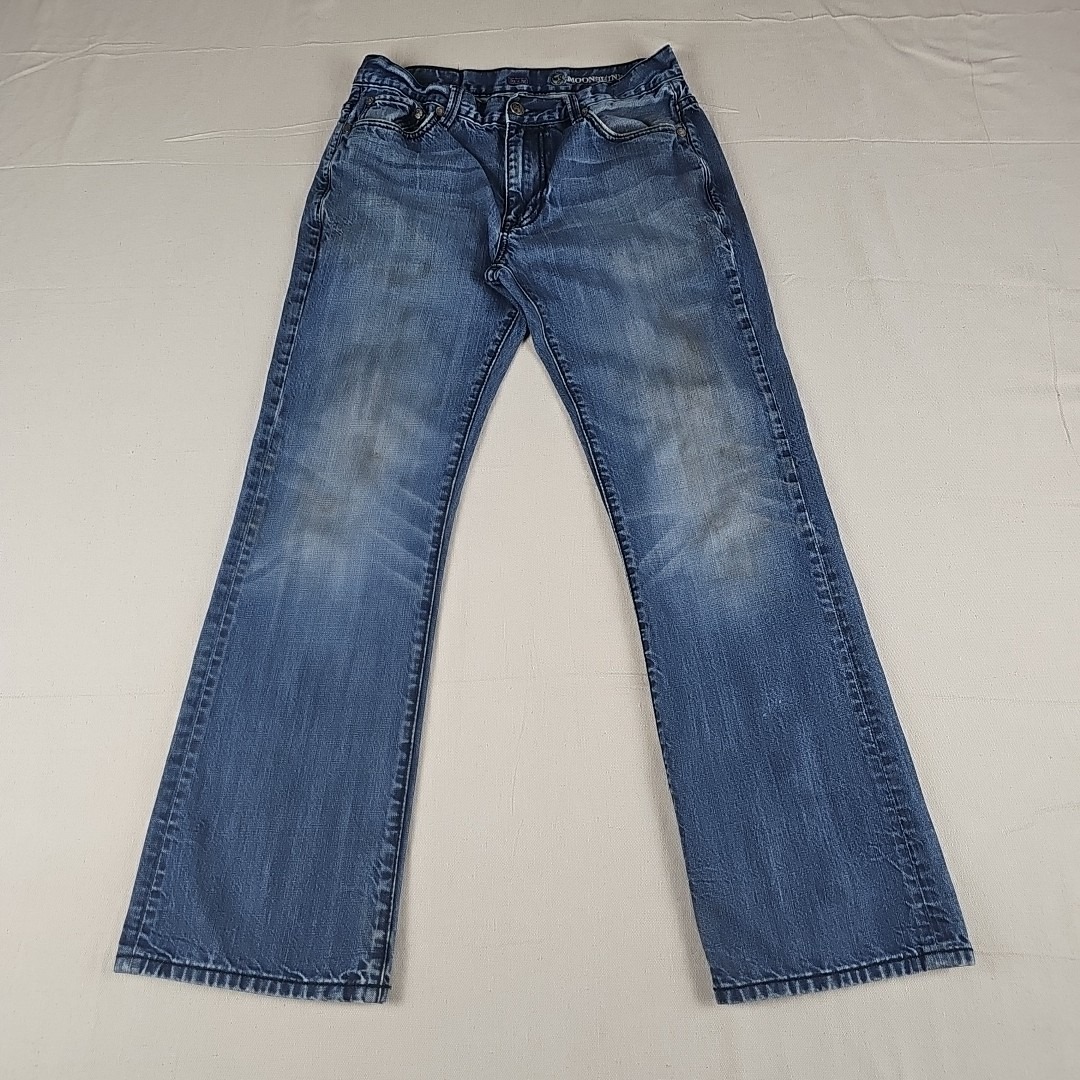 Moonshine Spirit Jeans Boot Cut Brad Paisley Men 32x32 Guitar Pick Pocket 5BB002