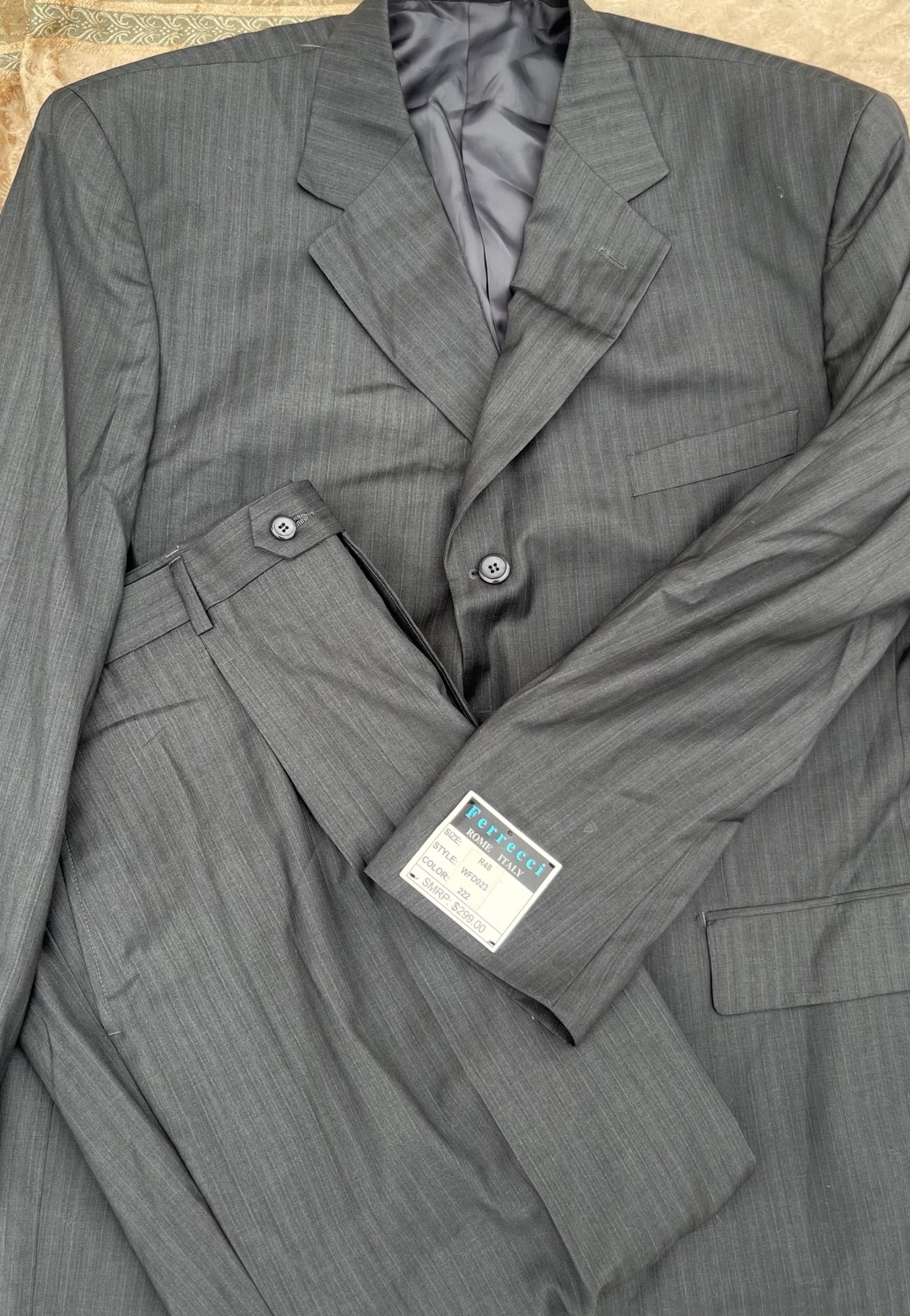 Italian suite & pants 48R
