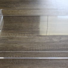 Clear Serving Tray 12x16 Inches -Spill Proof- Acrylic Decorative Tray Organizer