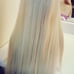 Blonde blend straight wig