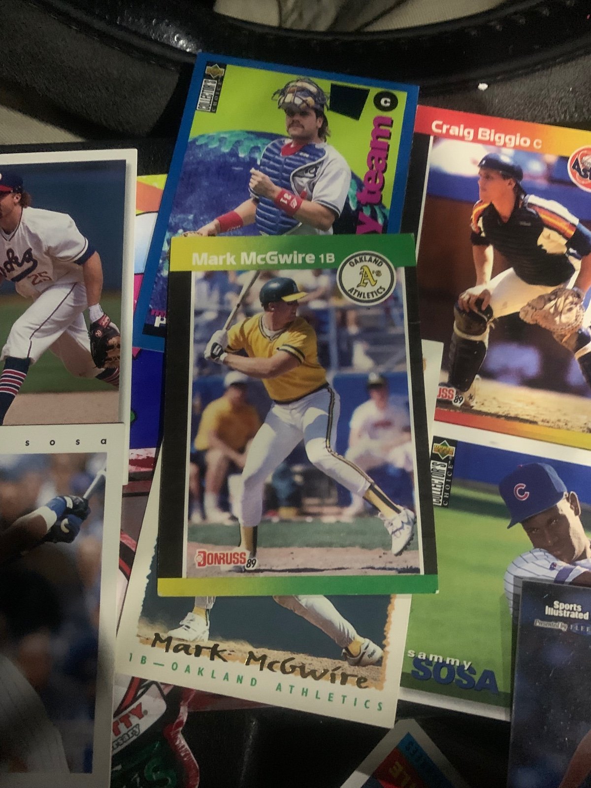 Mark mcgwire baseball card