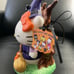 Hello Kitty Witch and broom Halloween ceramic