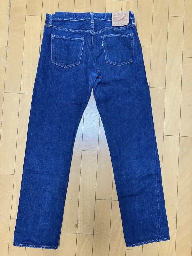 orslow メンズ 105 セルビッチ サイズ 3 L 105 Standard Fit Selvedge Denim Jeans - Black Stonewash
