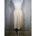 Ralph Lauren Women's Vintage Linen Pleated Skirt Size 6 Cream