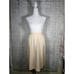 Ralph Lauren Women's Vintage Linen Pleated Skirt Size 6 Cream