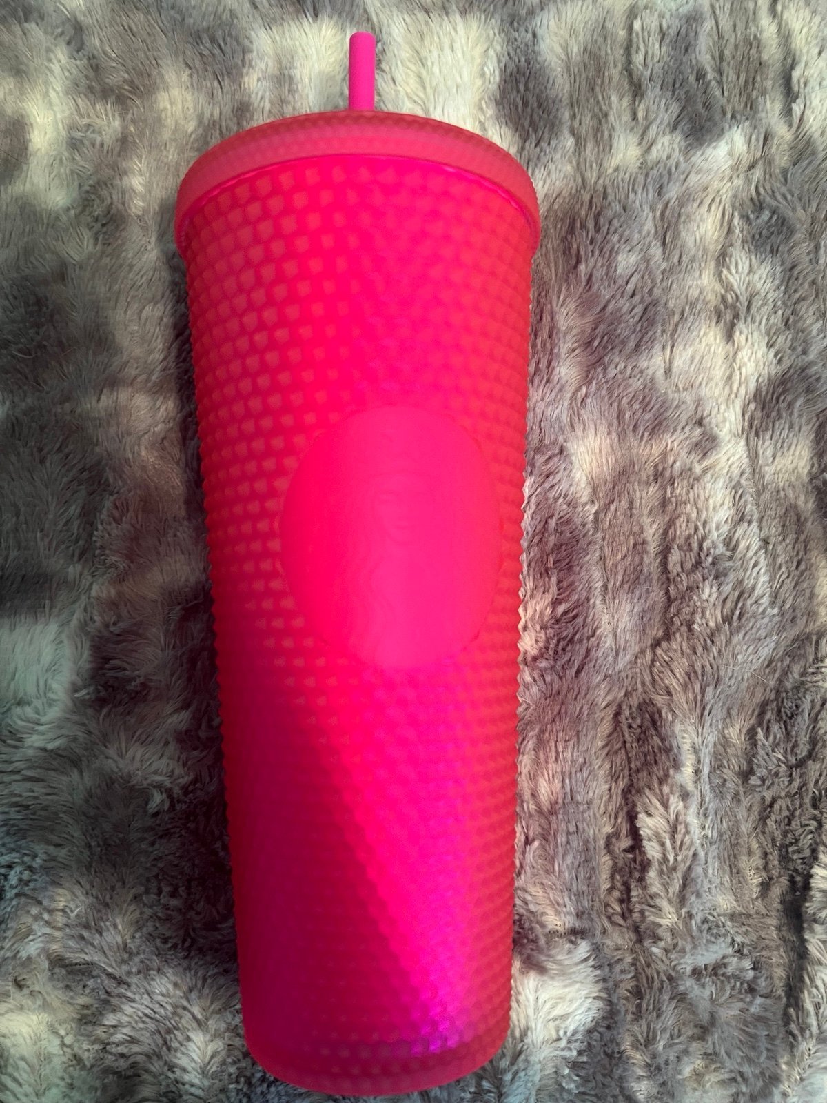 Starbucks hot pink cup