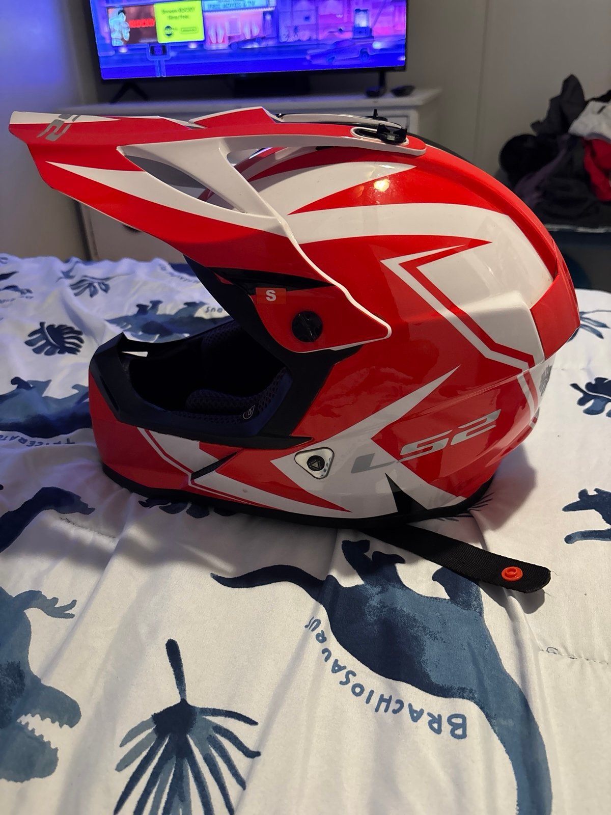 LS2 kids atv helmet