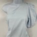 Free People Somethin’ Bout You One Shoulder Bodysuit Crisp Morning Light Medium