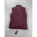 Gyde Supply Co. Vest Women Medium Primaloft Maroon Insulated Puffer Full Zip NEW