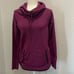 Athleta Plum Purple Sentry Cowl Neck Hooded Sweatshirt Size Small