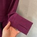 Athleta Plum Purple Sentry Cowl Neck Hooded Sweatshirt Size Small
