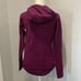Athleta Plum Purple Sentry Cowl Neck Hooded Sweatshirt Size Small