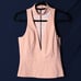 Michelle Mason Peplum Halter Top Size 2 ***LAST CHANCE