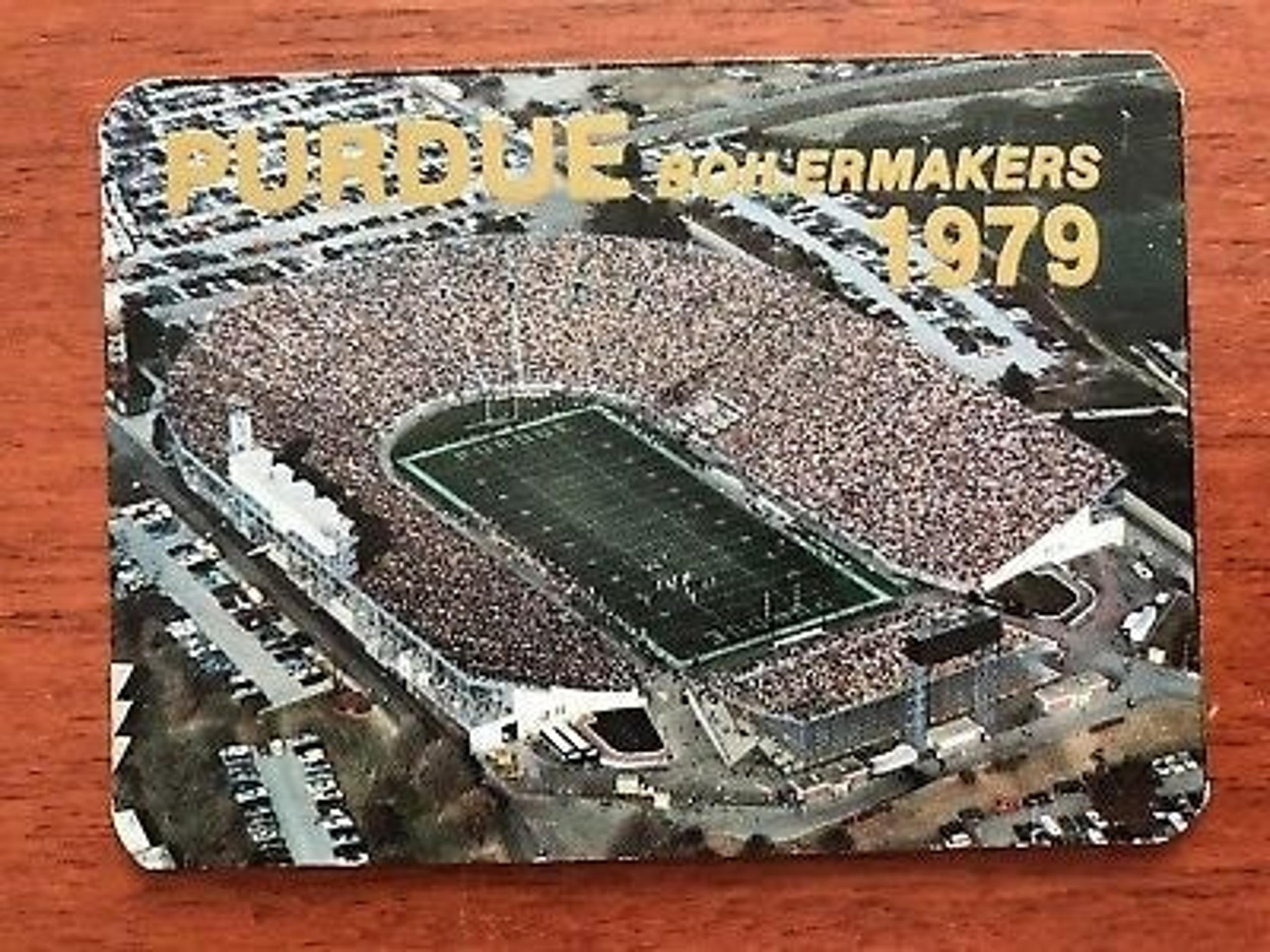 CFB 1979 PURDUE BOILERMAKERS FB Schedule