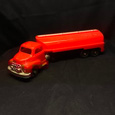 Vintage Hubley Tanker Truck and Trailer