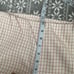 NWT J. Jill Essential Cotton Stretch Plaid Cream Multi Pants Zip Pockets Size 12