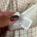 NWT J. Jill Essential Cotton Stretch Plaid Cream Multi Pants Zip Pockets Size 12
