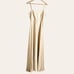 Show Me Your Mumu Faith Champagne Luxe Satin Maxi Dress XS