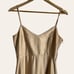 Show Me Your Mumu Faith Champagne Luxe Satin Maxi Dress XS