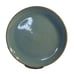 MCM Harkerware Blue Mist Speckled Stone China Oven Proof Dinner Plates Set-4 HTF