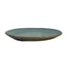 MCM Harkerware Blue Mist Speckled Stone China Oven Proof Dinner Plates Set-4 HTF