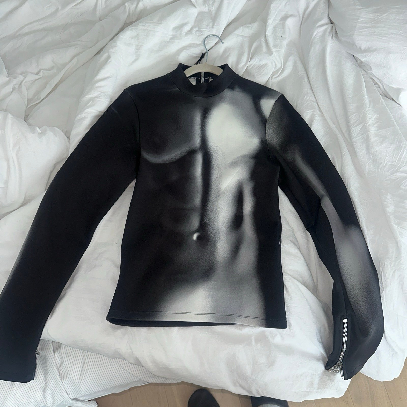 Balmain Body print Long Sleeve Medium Top Unisex