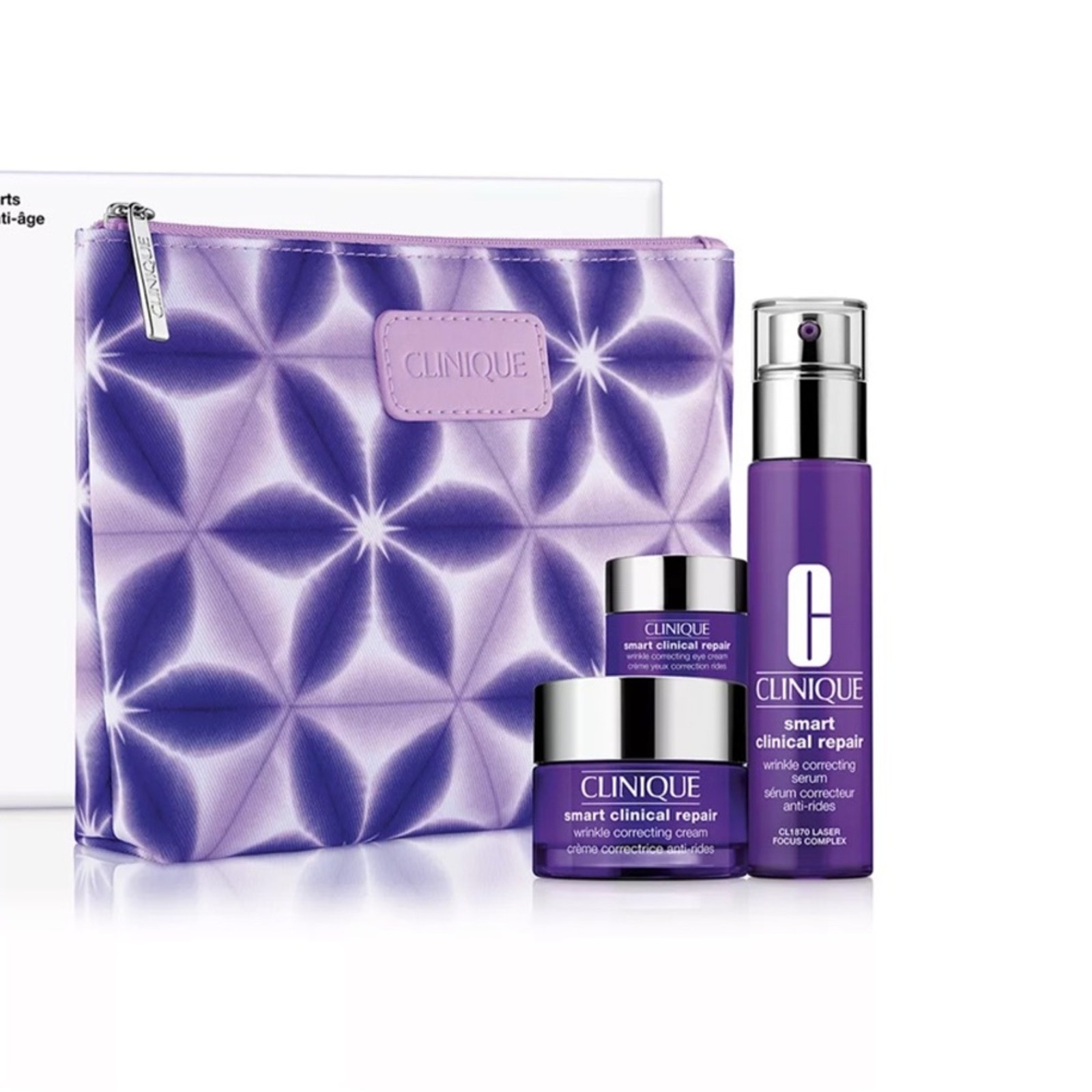 CLINIQUE De-Aging Skincare Experts Clinique Purple Skincare Set
