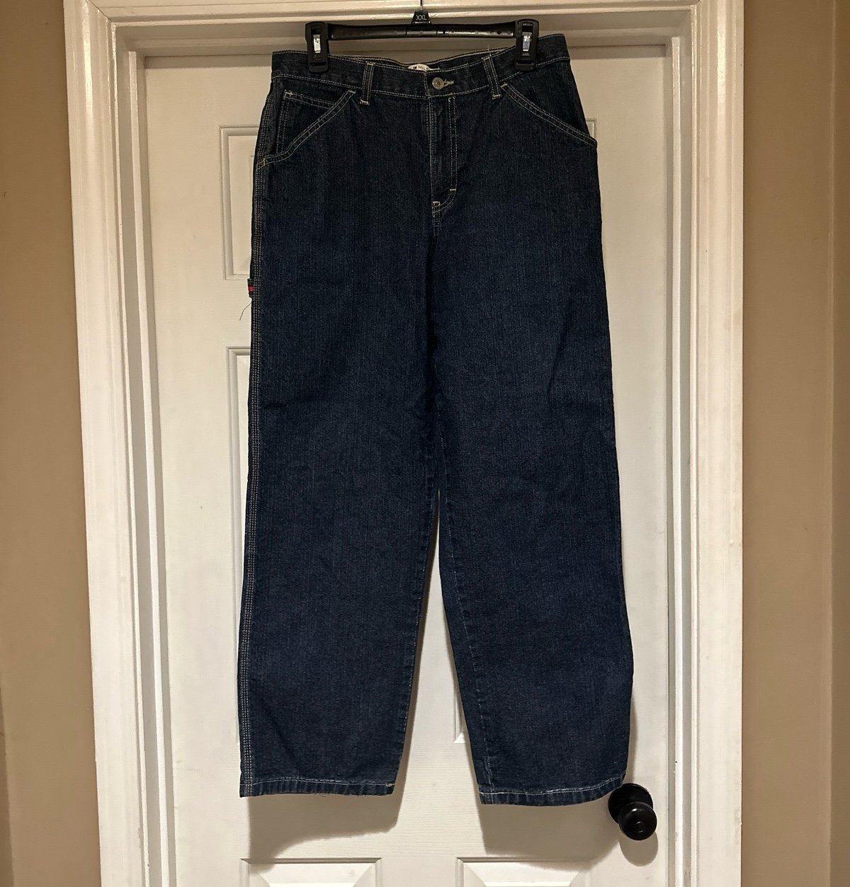 Y2K Tommy Hilfiger Wide Leg Women’s Carpenter Jeans Size 8