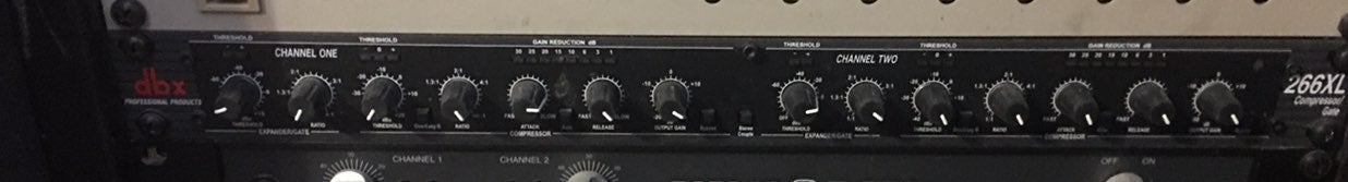 dbx 266xl compressor/gate