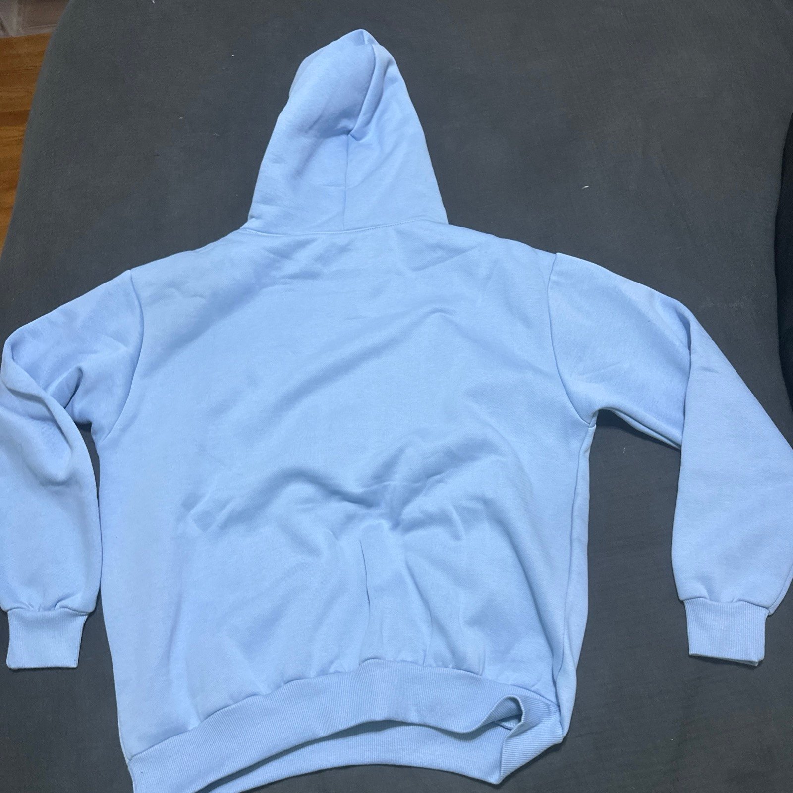 Sky Blue Sp5der Hoodie Size M