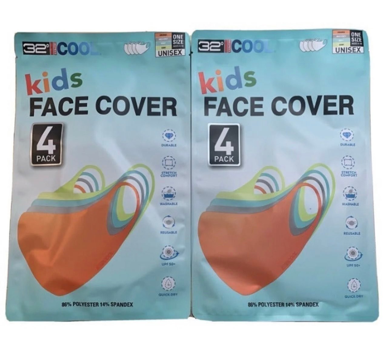 32 degree kids face mask (8masks)