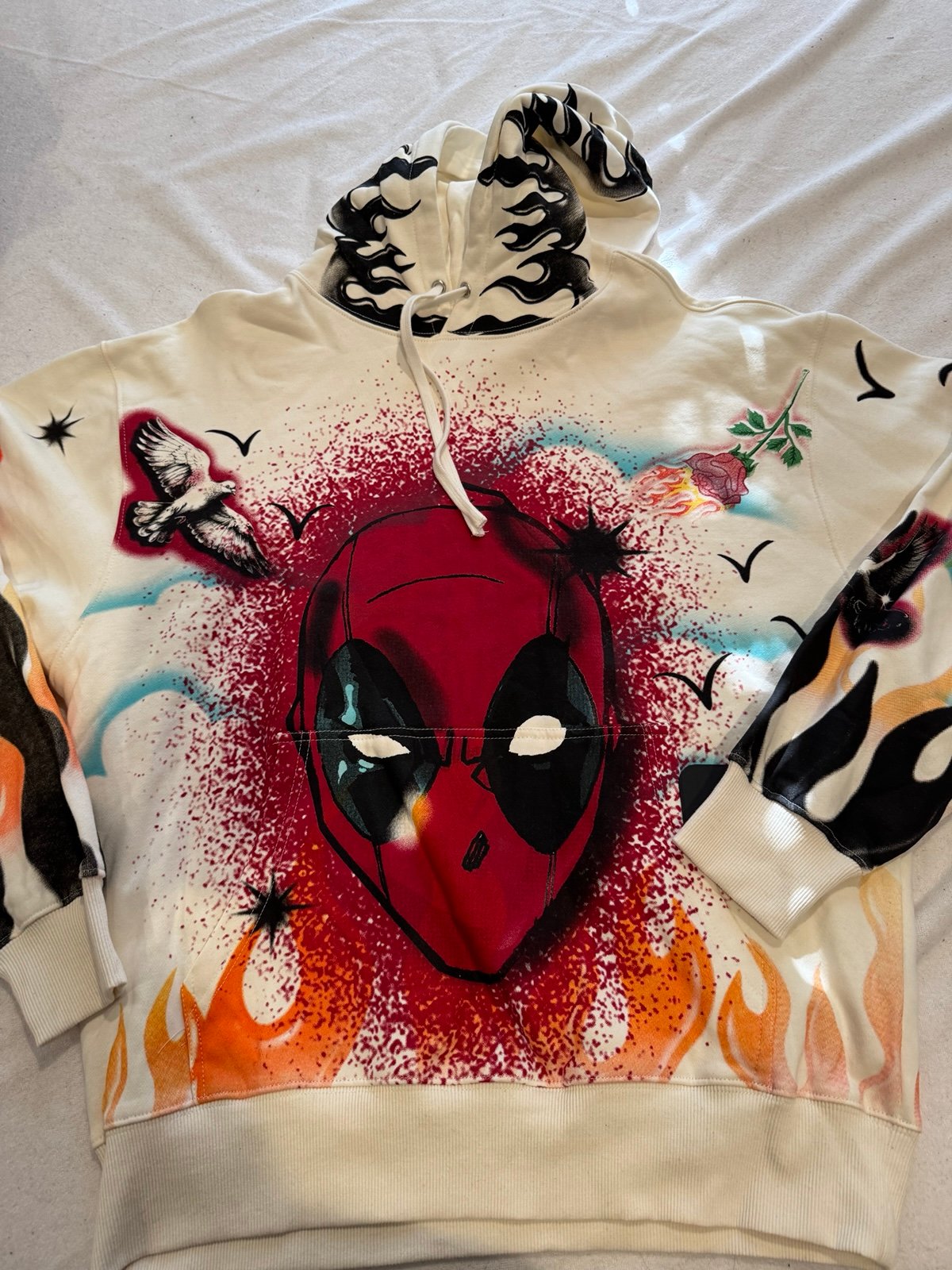 civil regime X deadpool hoodie