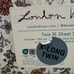 Adorable London Kaye Floral/Mushroom Twin XL Bed Sheet Set