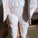 Vintage German Bisque Porcelain Large Victorian Boy w/Cigar Early 1900's