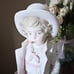 Vintage German Bisque Porcelain Large Victorian Boy w/Cigar Early 1900's