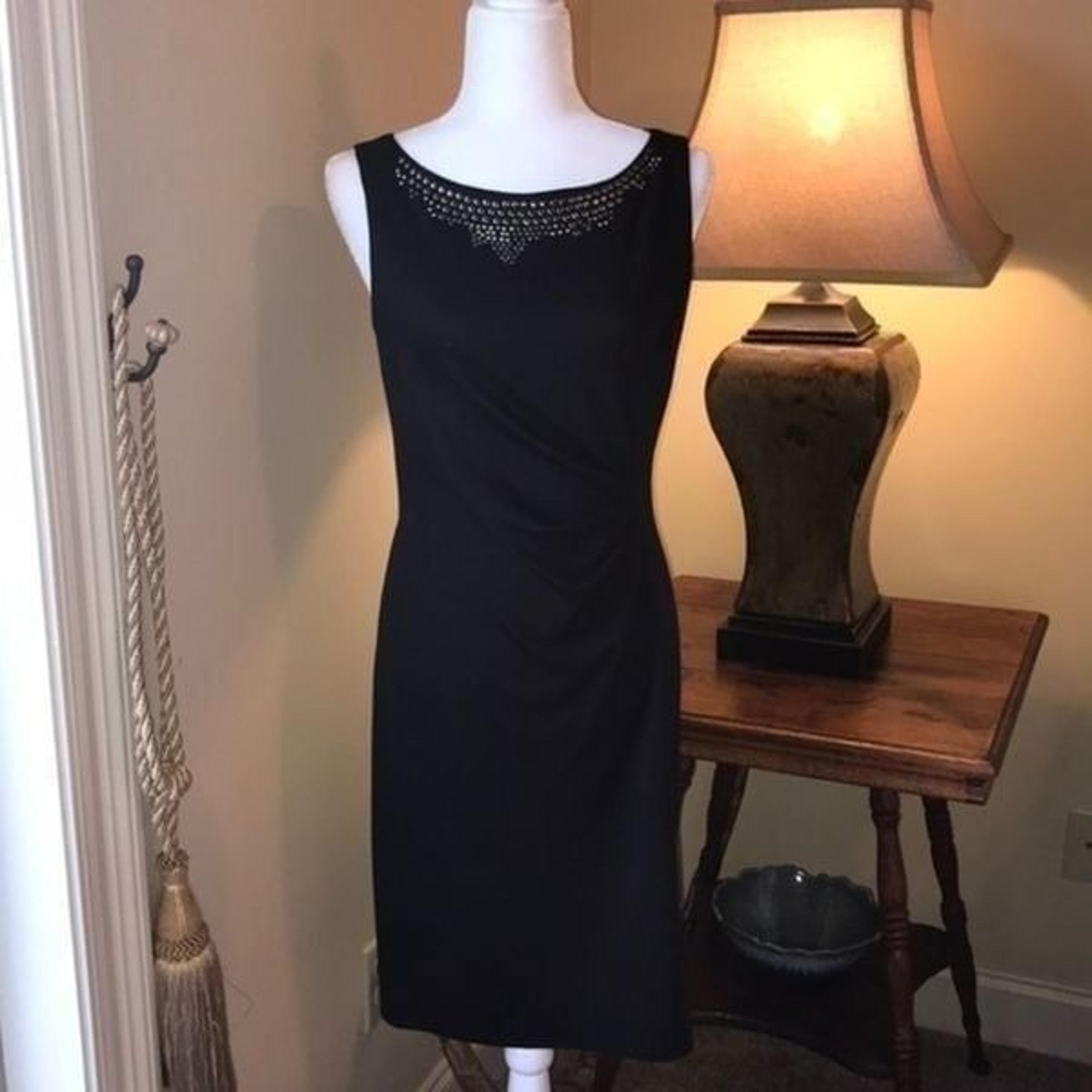 Jonathan Martin Sleeveless Ruched Dress