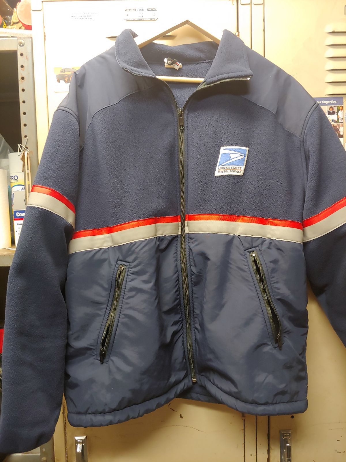 usps fleece jacket