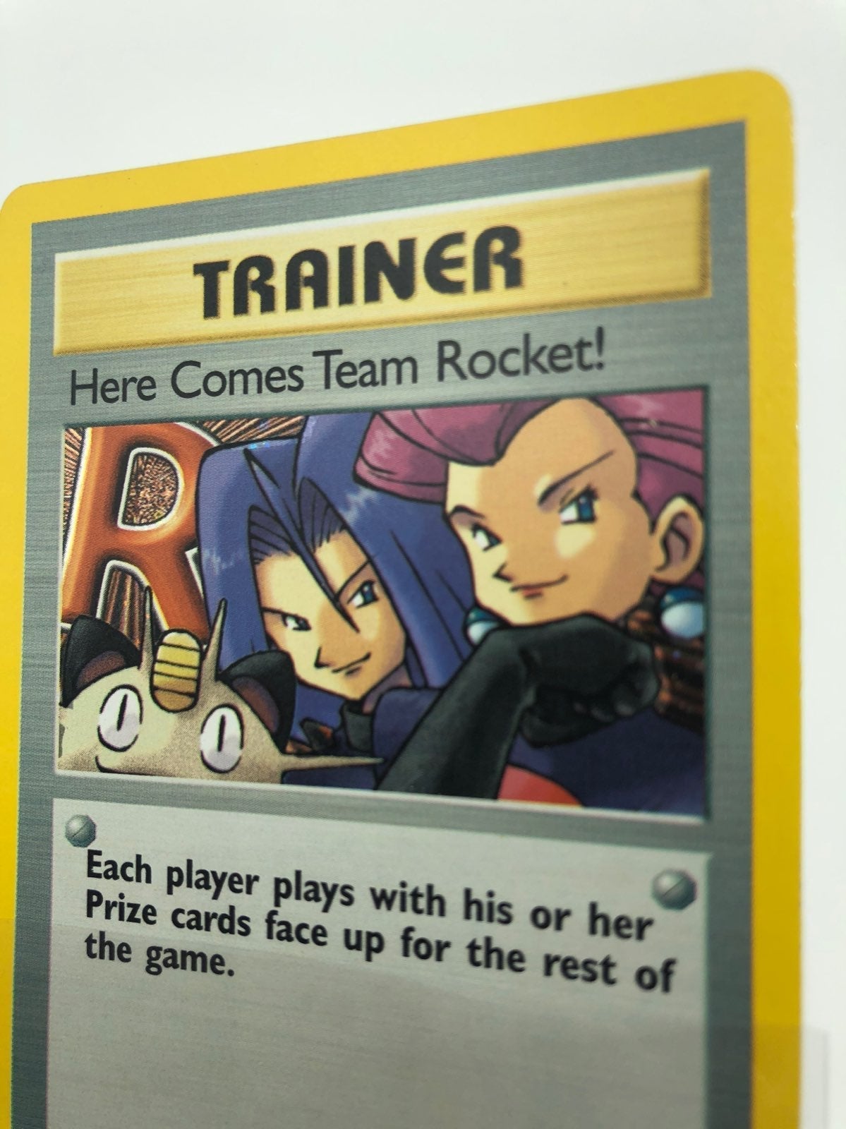 Foil Here Comes Team Rocket Holo - Mint