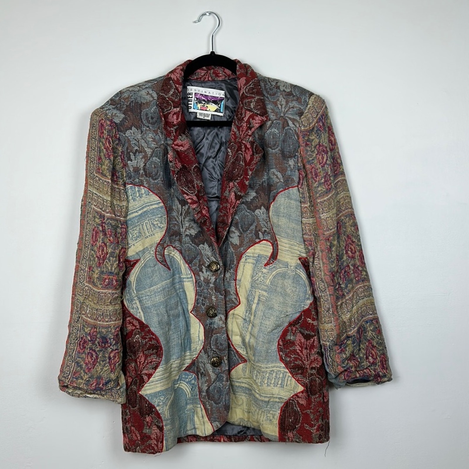 Vintage Other Destination Patchwork Blazer