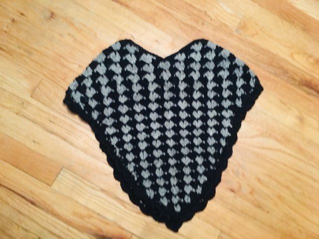 Chibella handmade wool woven shrug: nwt